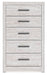 Cayboni Chest of Drawers - Yulissa Home Furnishings (NJ)