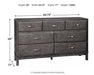 Caitbrook Dresser and Mirror - Yulissa Home Furnishings (NJ)