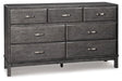 Caitbrook Dresser and Mirror - Yulissa Home Furnishings (NJ)