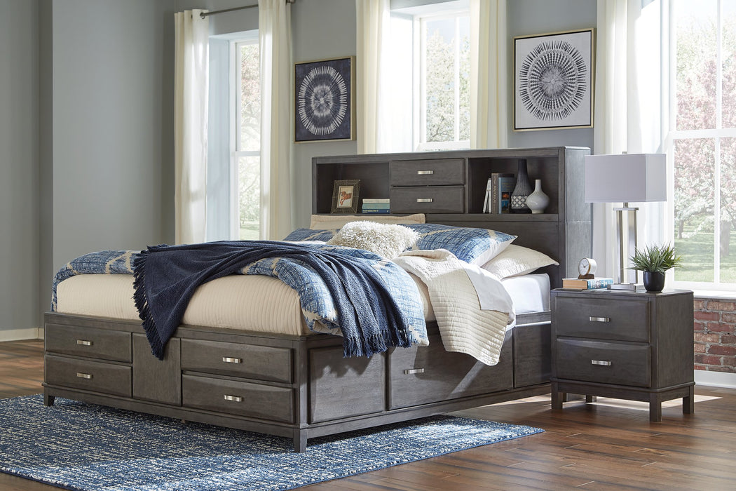 Caitbrook Storage Bed with 8 Drawers - Yulissa Home Furnishings (NJ)