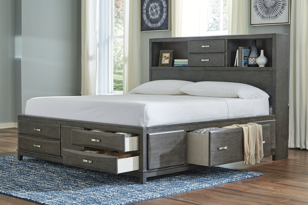 Caitbrook Storage Bed with 8 Drawers - Yulissa Home Furnishings (NJ)