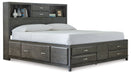 Caitbrook Storage Bed with 8 Drawers - Yulissa Home Furnishings (NJ)