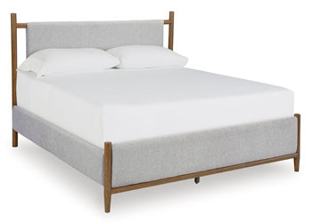 Lyncott Upholstered Bed - Yulissa Home Furnishings (NJ)