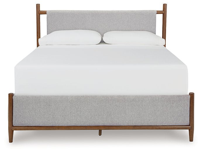 Lyncott Upholstered Bed - Yulissa Home Furnishings (NJ)