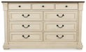 Bolanburg Dresser and Mirror - Yulissa Home Furnishings (NJ)