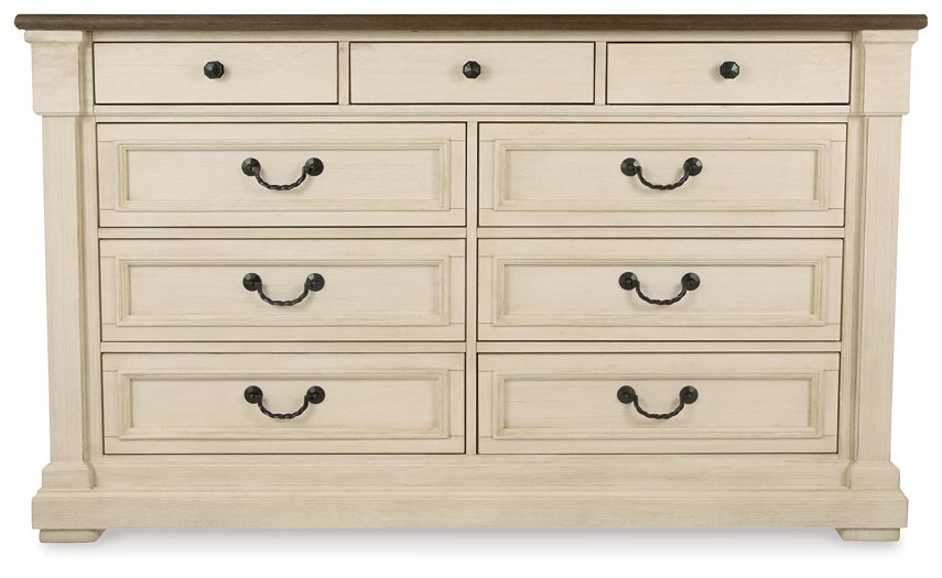 Bolanburg Dresser and Mirror - Yulissa Home Furnishings (NJ)