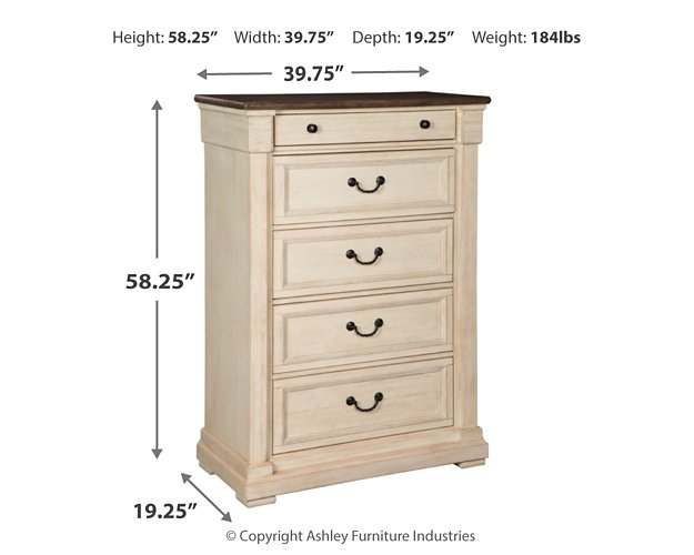 Bolanburg Chest of Drawers - Yulissa Home Furnishings (NJ)