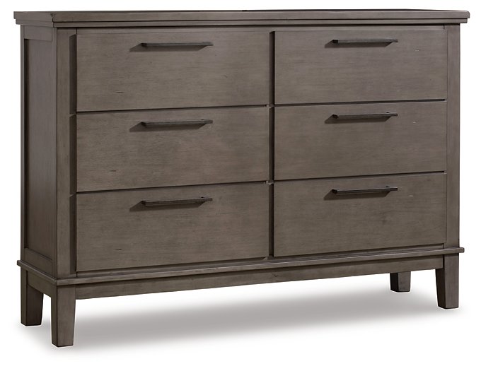 Hallanden Dresser and Mirror - Yulissa Home Furnishings (NJ)