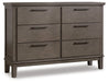 Hallanden Dresser and Mirror - Yulissa Home Furnishings (NJ)