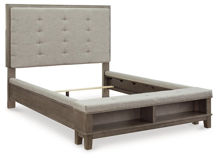 Hallanden Bed with Storage - Yulissa Home Furnishings (NJ)