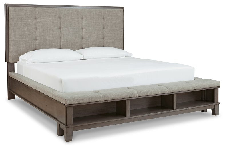 Hallanden Bed with Storage - Yulissa Home Furnishings (NJ)