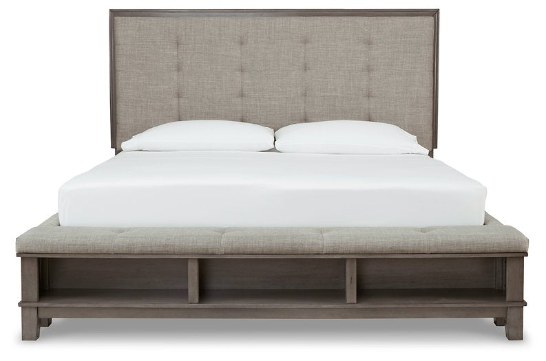 Hallanden Bed with Storage - Yulissa Home Furnishings (NJ)