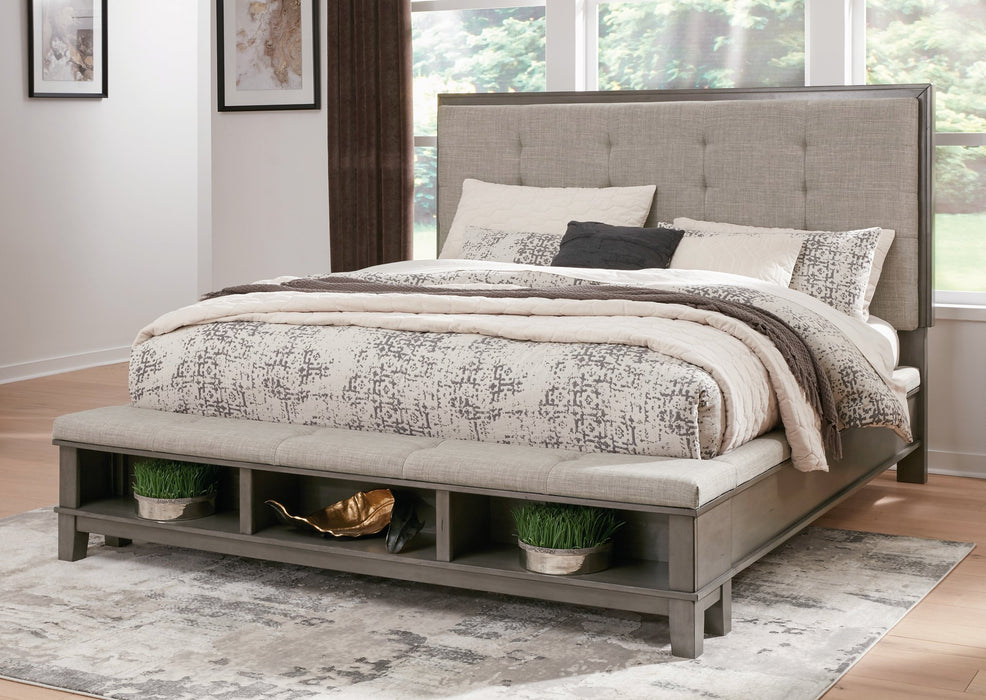 Hallanden Bed with Storage - Yulissa Home Furnishings (NJ)