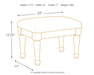 Coralayne Stool - Yulissa Home Furnishings (NJ)