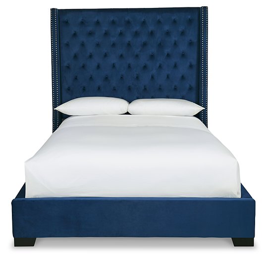 Coralayne Upholstered Bed - Yulissa Home Furnishings (NJ)