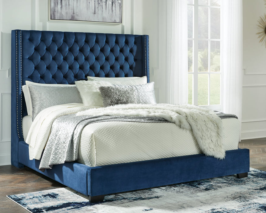 Coralayne Upholstered Bed - Yulissa Home Furnishings (NJ)