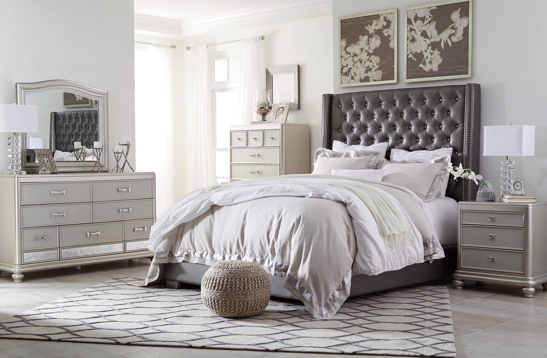 Coralayne Upholstered Bed - Yulissa Home Furnishings (NJ)