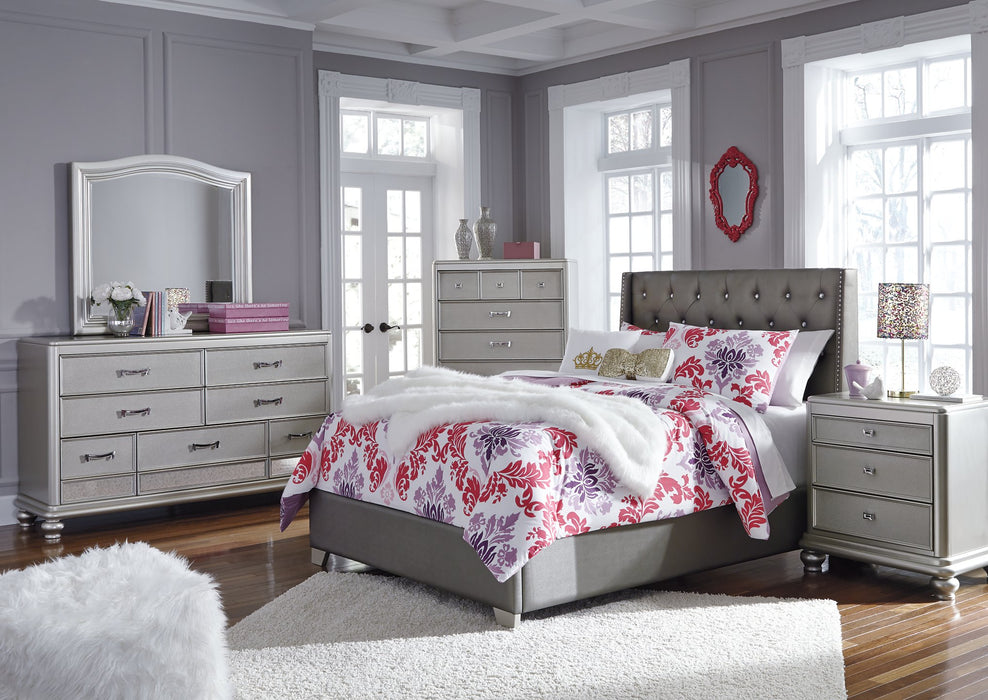 Coralayne Upholstered Bed - Yulissa Home Furnishings (NJ)