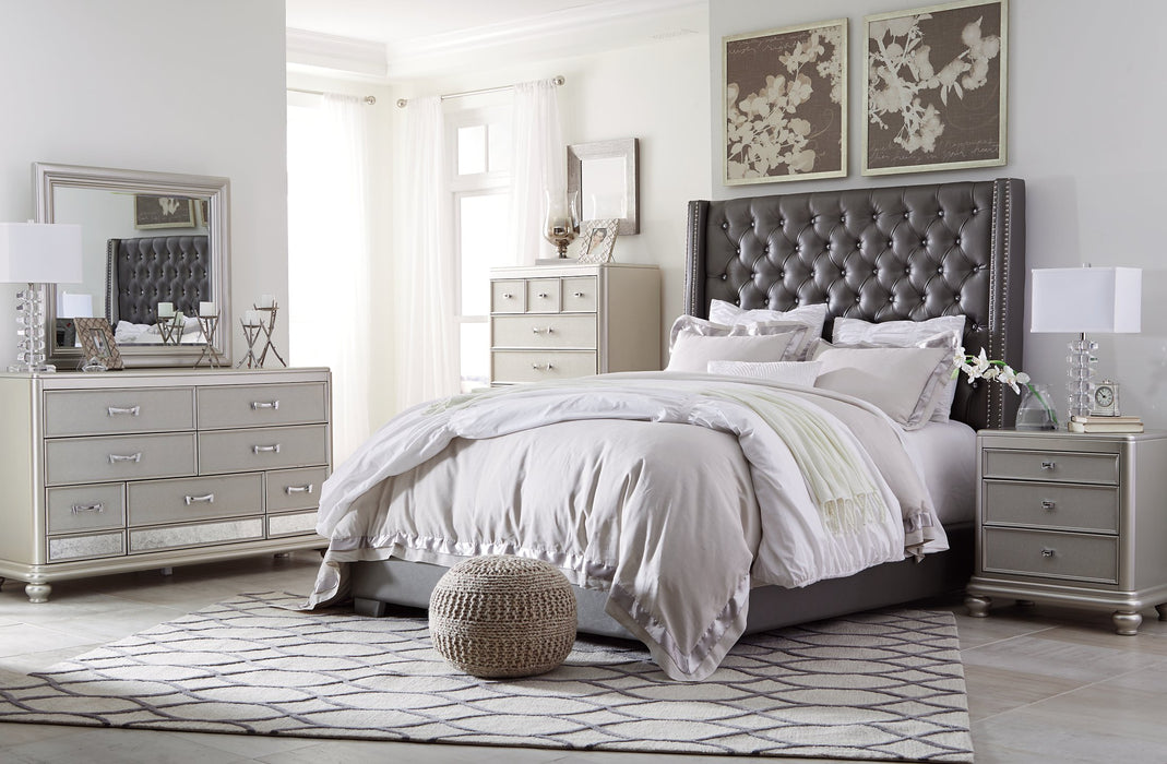 Coralayne Upholstered Bed - Yulissa Home Furnishings (NJ)