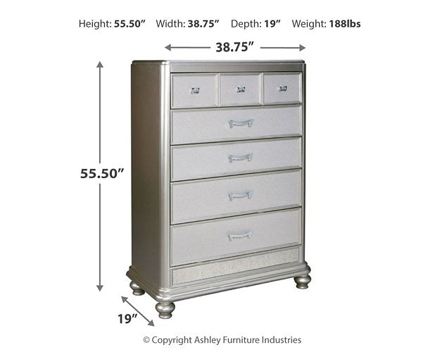 Coralayne Chest of Drawers - Yulissa Home Furnishings (NJ)