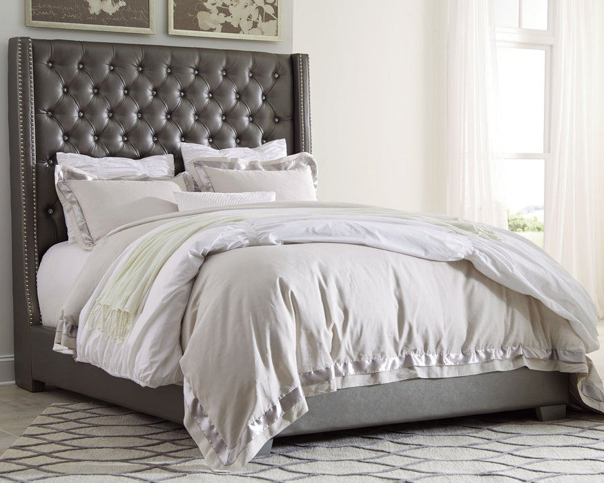 Coralayne Upholstered Bed - Yulissa Home Furnishings (NJ)