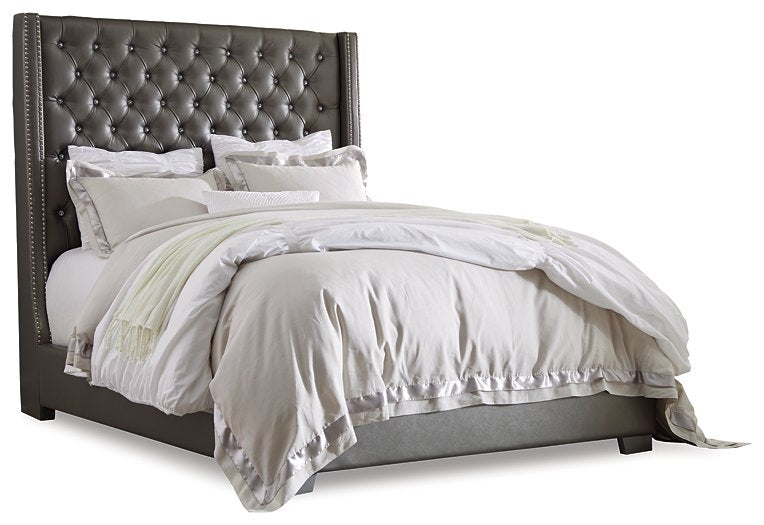 Coralayne Upholstered Bed - Yulissa Home Furnishings (NJ)