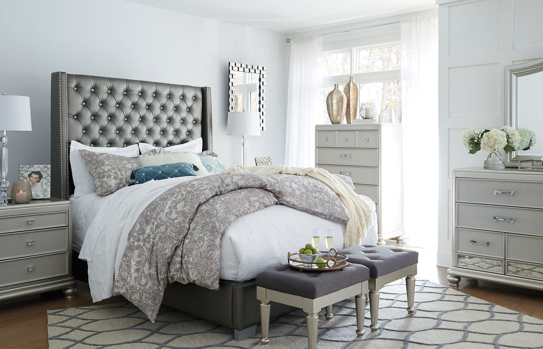 Coralayne Upholstered Bed - Yulissa Home Furnishings (NJ)