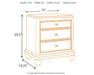 Coralayne Nightstand - Yulissa Home Furnishings (NJ)