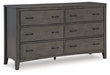 Montillan Dresser and Mirror - Yulissa Home Furnishings (NJ)