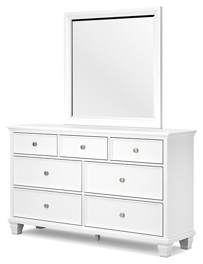 Fortman Dresser and Mirror - Yulissa Home Furnishings (NJ)