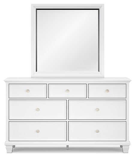 Fortman Dresser and Mirror - Yulissa Home Furnishings (NJ)