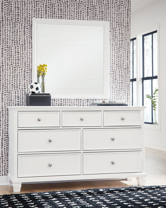 Fortman Dresser and Mirror - Yulissa Home Furnishings (NJ)