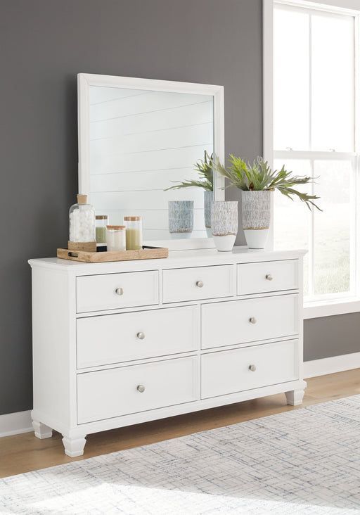 Fortman Dresser and Mirror - Yulissa Home Furnishings (NJ)