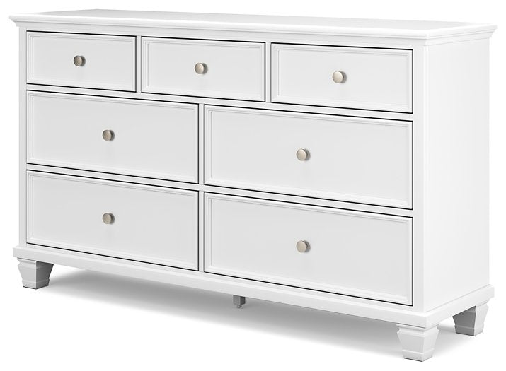 Fortman Dresser and Mirror - Yulissa Home Furnishings (NJ)