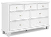 Fortman Dresser and Mirror - Yulissa Home Furnishings (NJ)