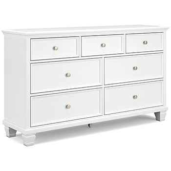 Fortman Dresser and Mirror - Yulissa Home Furnishings (NJ)