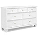 Fortman Dresser and Mirror - Yulissa Home Furnishings (NJ)