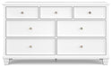 Fortman Dresser and Mirror - Yulissa Home Furnishings (NJ)