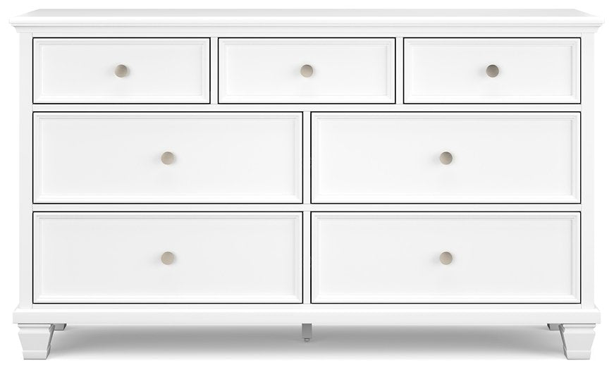 Fortman Dresser and Mirror - Yulissa Home Furnishings (NJ)