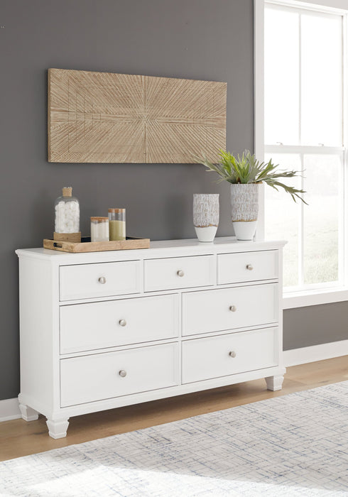 Fortman Dresser and Mirror - Yulissa Home Furnishings (NJ)