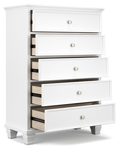 Fortman Chest of Drawers - Yulissa Home Furnishings (NJ)