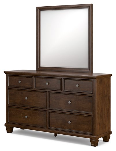 Danabrin Dresser and Mirror - Yulissa Home Furnishings (NJ)