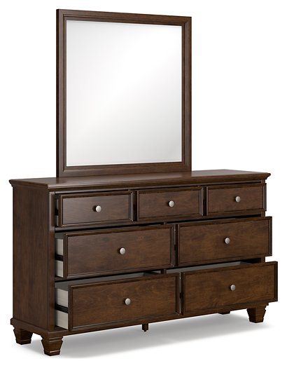 Danabrin Dresser and Mirror - Yulissa Home Furnishings (NJ)