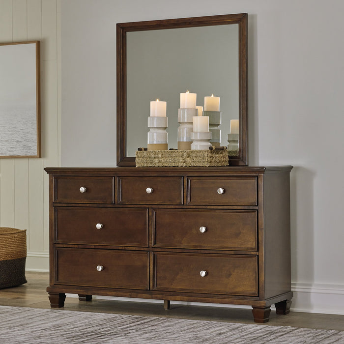 Danabrin Dresser and Mirror - Yulissa Home Furnishings (NJ)