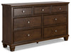 Danabrin Dresser and Mirror - Yulissa Home Furnishings (NJ)