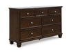 Danabrin Dresser and Mirror - Yulissa Home Furnishings (NJ)