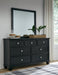 Lanolee Dresser and Mirror - Yulissa Home Furnishings (NJ)