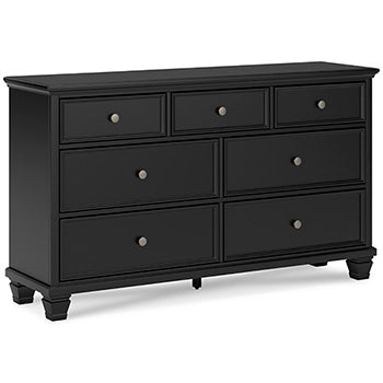 Lanolee Dresser and Mirror - Yulissa Home Furnishings (NJ)