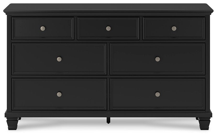 Lanolee Dresser and Mirror - Yulissa Home Furnishings (NJ)