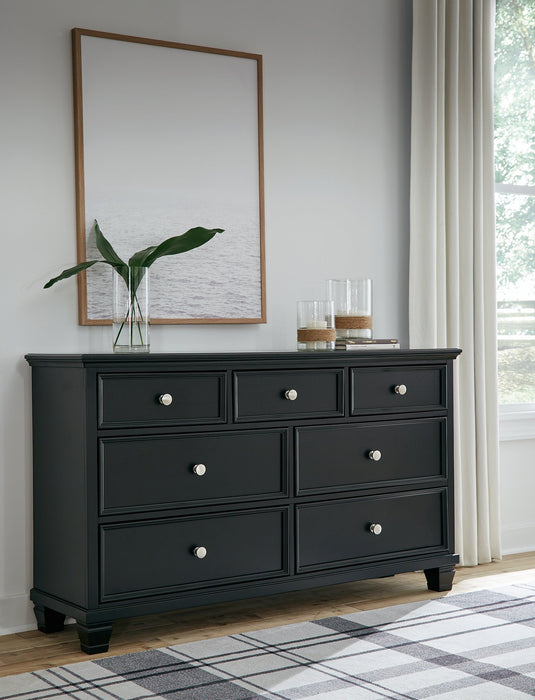 Lanolee Dresser and Mirror - Yulissa Home Furnishings (NJ)